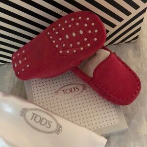 Tods baby shoes
